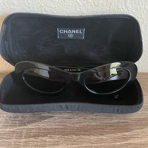 Channel 5007 501/91 52/19/135 Black Sunglass frames